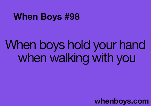 when boys 